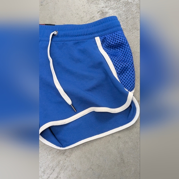 Nasty Pig Blue Athletic Shorts with White Trim, Medium - Picture 3 of 8